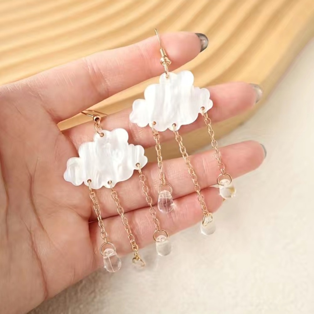 NEW Raining Cloud earrings! - Picture 13 of 15